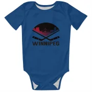 Adam Lowry Winnipeg Jets  Infant & Newborn Bodysuit  - Blue