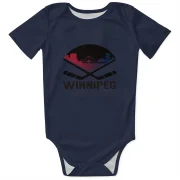 Alex Iafallo Winnipeg Jets  Infant & Newborn Bodysuit - Navy