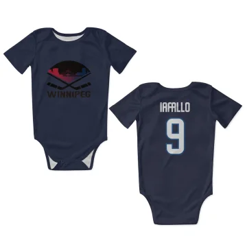 Alex Iafallo Winnipeg Jets  Infant & Newborn Bodysuit - Navy