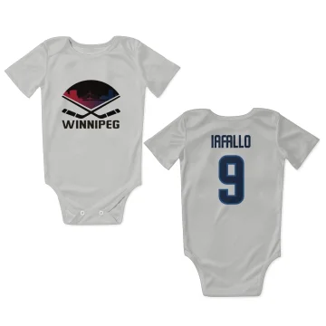 Alex Iafallo Winnipeg Jets  Infant & Newborn Bodysuit - White