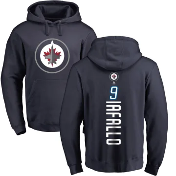 Alex Iafallo Men's Winnipeg Jets Branded Backer Pullover Hoodie Navy