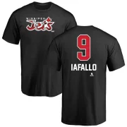 Alex Iafallo Men's Winnipeg Jets Name and Number Banner Wave T-Shirt - Black