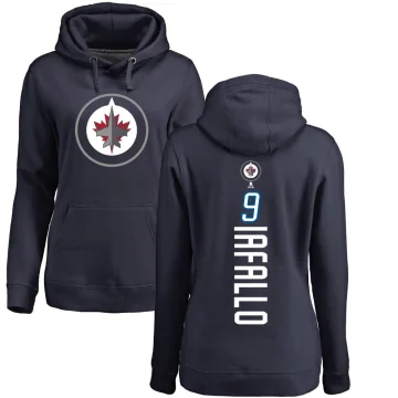 Alex Iafallo Women's Winnipeg Jets Branded Backer Pullover Hoodie Navy