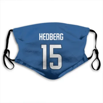 Anders Hedberg Winnipeg Jets  Face Mask - Blue