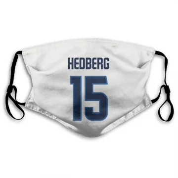 Anders Hedberg Winnipeg Jets  Face Mask - White