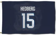 Anders Hedberg Winnipeg Jets  Flag (3 X 5) - Navy