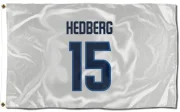 Anders Hedberg Winnipeg Jets  Flag (3 X 5) - White