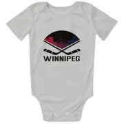 Anders Hedberg Winnipeg Jets  Infant & Newborn Bodysuit  - White