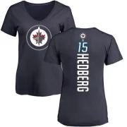 Anders Hedberg Women's Winnipeg Jets Branded Backer T-Shirt - Navy