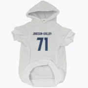 Axel Jonsson-Fjallby Winnipeg Jets  Dog & Cat Pet Hoodie - White