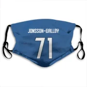 Axel Jonsson-Fjallby Winnipeg Jets  Face Mask - Blue