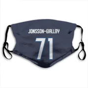 Axel Jonsson-Fjallby Winnipeg Jets  Face Mask - Navy