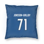 Axel Jonsson-Fjallby Winnipeg Jets  Pillow Cover (18 X 18) - Blue