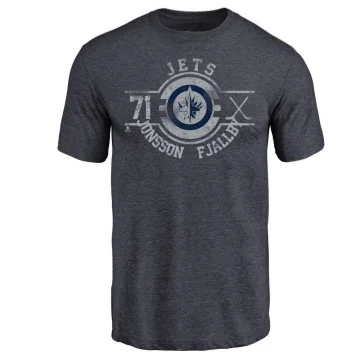 Axel Jonsson-Fjallby Men's Winnipeg Jets Insignia T-Shirt - Navy