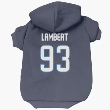 Brad Lambert Winnipeg Jets  Dog & Cat Pet Hoodie - Navy