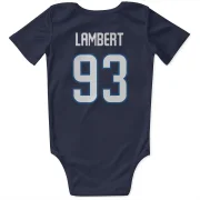 Brad Lambert Winnipeg Jets  Infant & Newborn Bodysuit - Navy