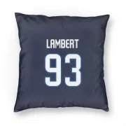 Brad Lambert Winnipeg Jets  Pillow Cover (18 X 18) - Navy