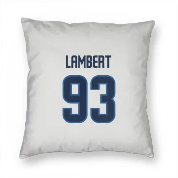 Brad Lambert Winnipeg Jets  Pillow Cover (18 X 18) - White