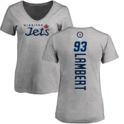 Brad Lambert Women's Winnipeg Jets Backer T-Shirt - Ash