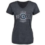 Brad Lambert Women's Winnipeg Jets Insignia T-Shirt - Navy