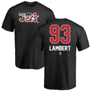 Brad Lambert Youth Winnipeg Jets Name and Number Banner Wave T-Shirt - Black