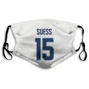 C.J. Suess Winnipeg Jets  Face Mask - White