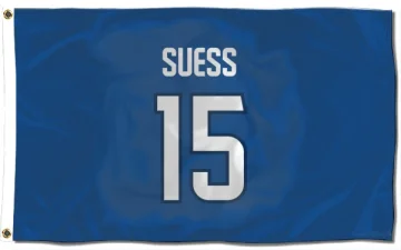 C.J. Suess Winnipeg Jets  Flag (3 X 5) - Blue