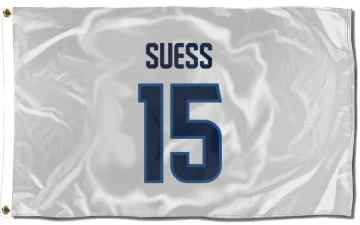 C.J. Suess Winnipeg Jets  Flag (3 X 5) - White