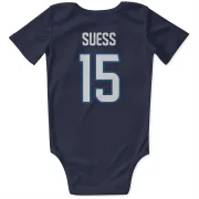 C.J. Suess Winnipeg Jets  Infant & Newborn Bodysuit  - Navy