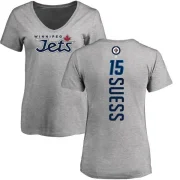 C.J. Suess Women's Winnipeg Jets Branded Backer T-Shirt - Ash