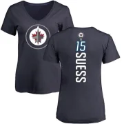 C.J. Suess Women's Winnipeg Jets Branded Backer T-Shirt - Navy