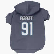 Cole Perfetti Winnipeg Jets  Dog & Cat Pet Hoodie - Navy