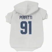 Cole Perfetti Winnipeg Jets  Dog & Cat Pet Hoodie - White