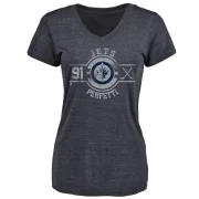 Cole Perfetti Women's Winnipeg Jets Insignia T-Shirt - Navy