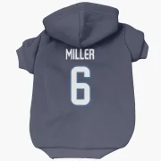 Colin Miller Winnipeg Jets  Dog & Cat Pet Hoodie - Navy