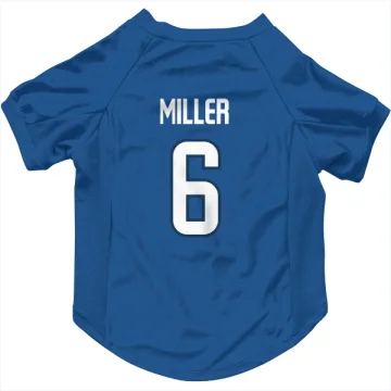 Colin Miller Winnipeg Jets  Dog & Cat Pet Jersey - Blue