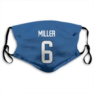 Colin Miller Winnipeg Jets  Face Mask - Blue