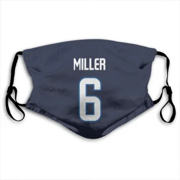 Colin Miller Winnipeg Jets  Face Mask - Navy