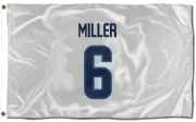 Colin Miller Winnipeg Jets  Flag (3 X 5) - White