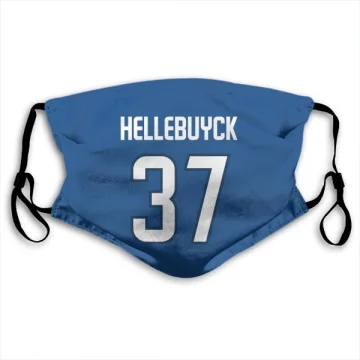 Connor Hellebuyck Winnipeg Jets  Face Mask - Blue