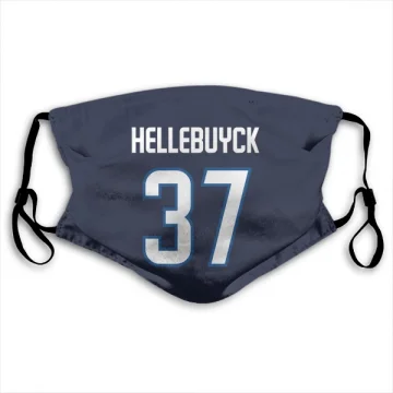 Connor Hellebuyck Winnipeg Jets  Face Mask - Navy