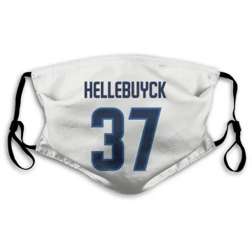 Connor Hellebuyck Winnipeg Jets  Face Mask - White