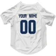 Custom Winnipeg Jets   Dog & Cat Pet Jersey - White