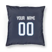 Custom Winnipeg Jets   Pillow Cover (18 X 18) - Navy