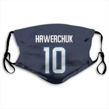 Dale Hawerchuk Winnipeg Jets  Face Mask - Navy