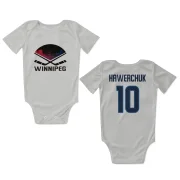 Dale Hawerchuk Winnipeg Jets  Infant & Newborn Bodysuit  - White