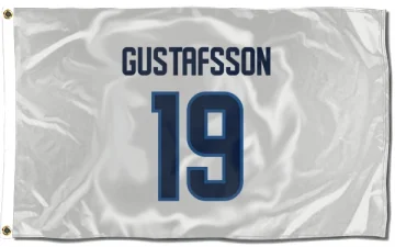 David Gustafsson Winnipeg Jets  Flag (3 X 5) - White