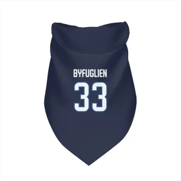 Dustin Byfuglien Winnipeg Jets  Dog & Cat Pet Bandana - Navy