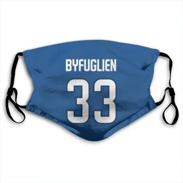 Dustin Byfuglien Winnipeg Jets  Face Mask - Blue