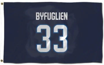 Dustin Byfuglien Winnipeg Jets  Flag (3 X 5) - Navy